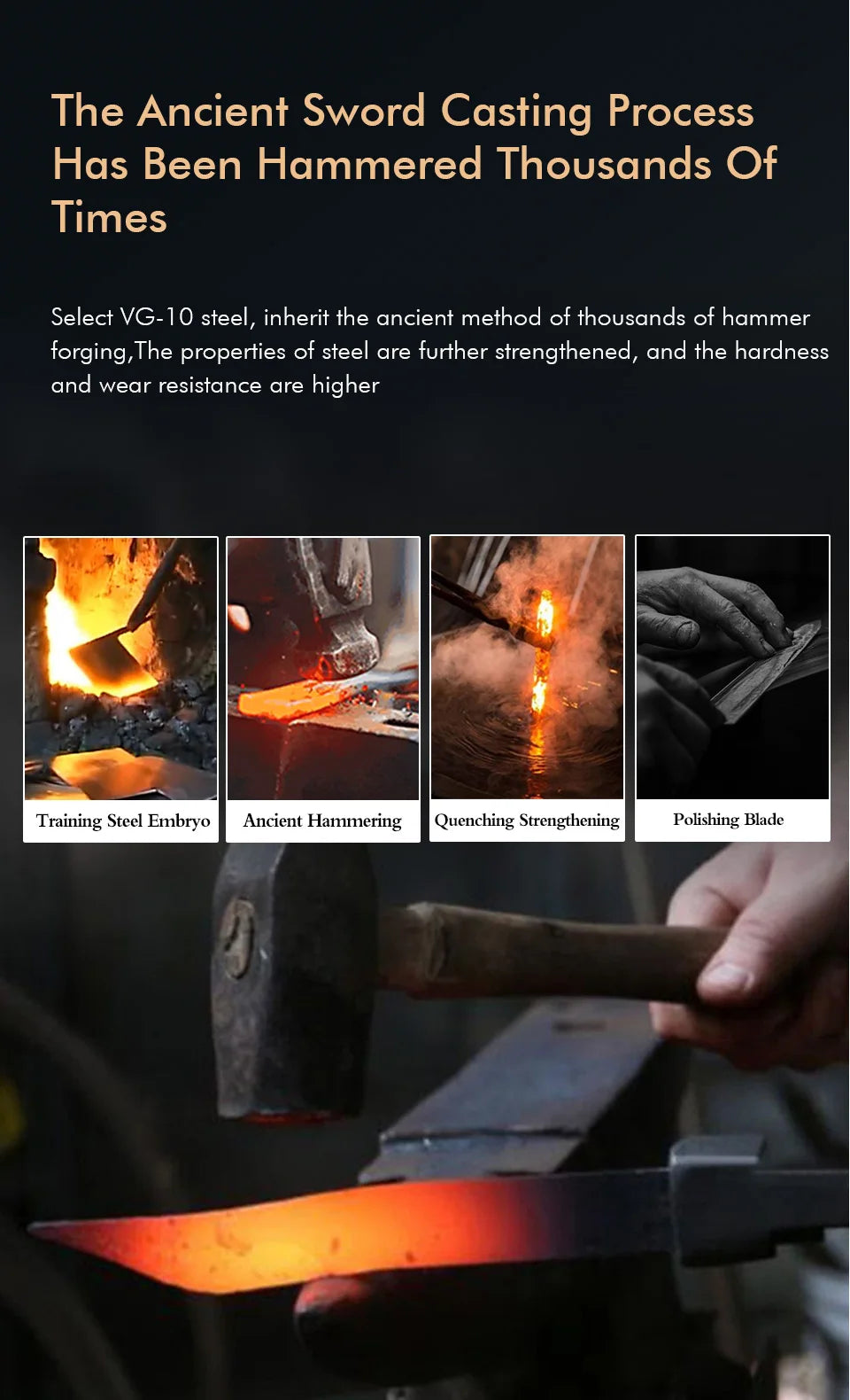 Damascus Steel Full Tang Knife Blade Kitchen Chef Knife Blades Blank DIY Handmade