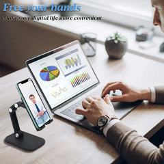 Desktop Phone Holder Can Be Freely Raised And Lowered, Adjustable In Height