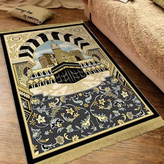 Islam Thick Prayer Rug Man Prayer Mat for Muslim Ramadan Thickened Soft Man