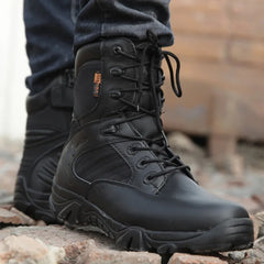 Winter Mens Military Boots Special Forces Combat High Boots Outdoor