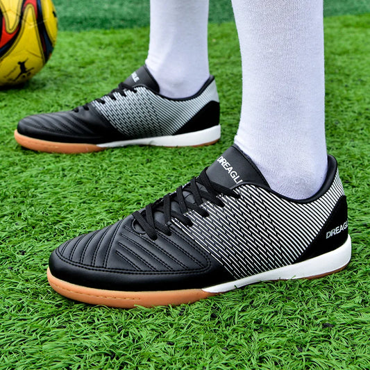 Indoor Futsal Shoes Men Soccer Cleats IC Non Slip Male Football Boots