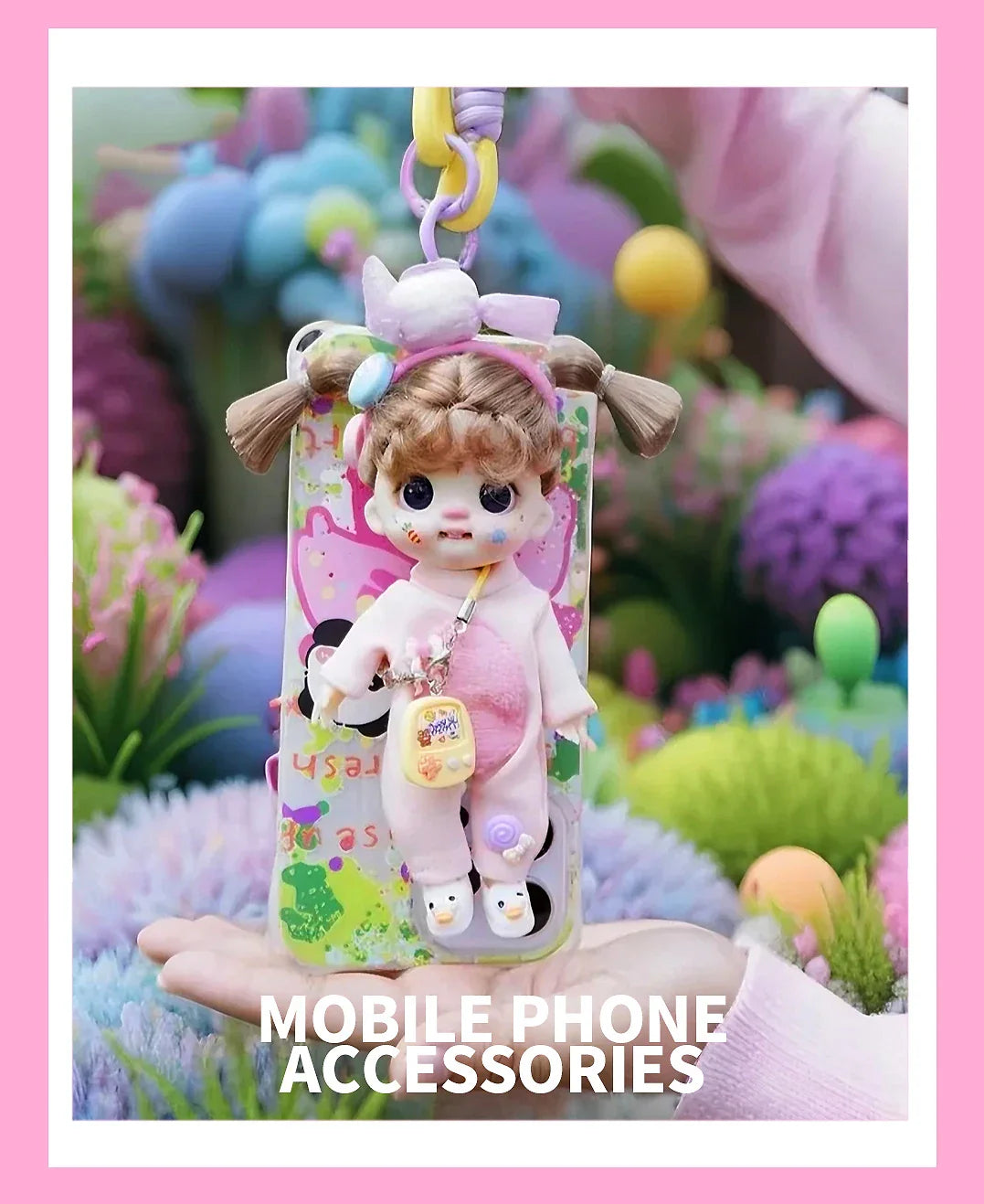 bjd doll Dolls for girls Labbu doll pocket mini blyth girl Doll Barbi cry Baby Rainbow Ball jointed doll Mobile phone Decoration