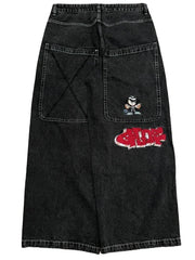 Y2K Jeans: Hip Hop Jeans | baggy Jeans | Black Denim Pants