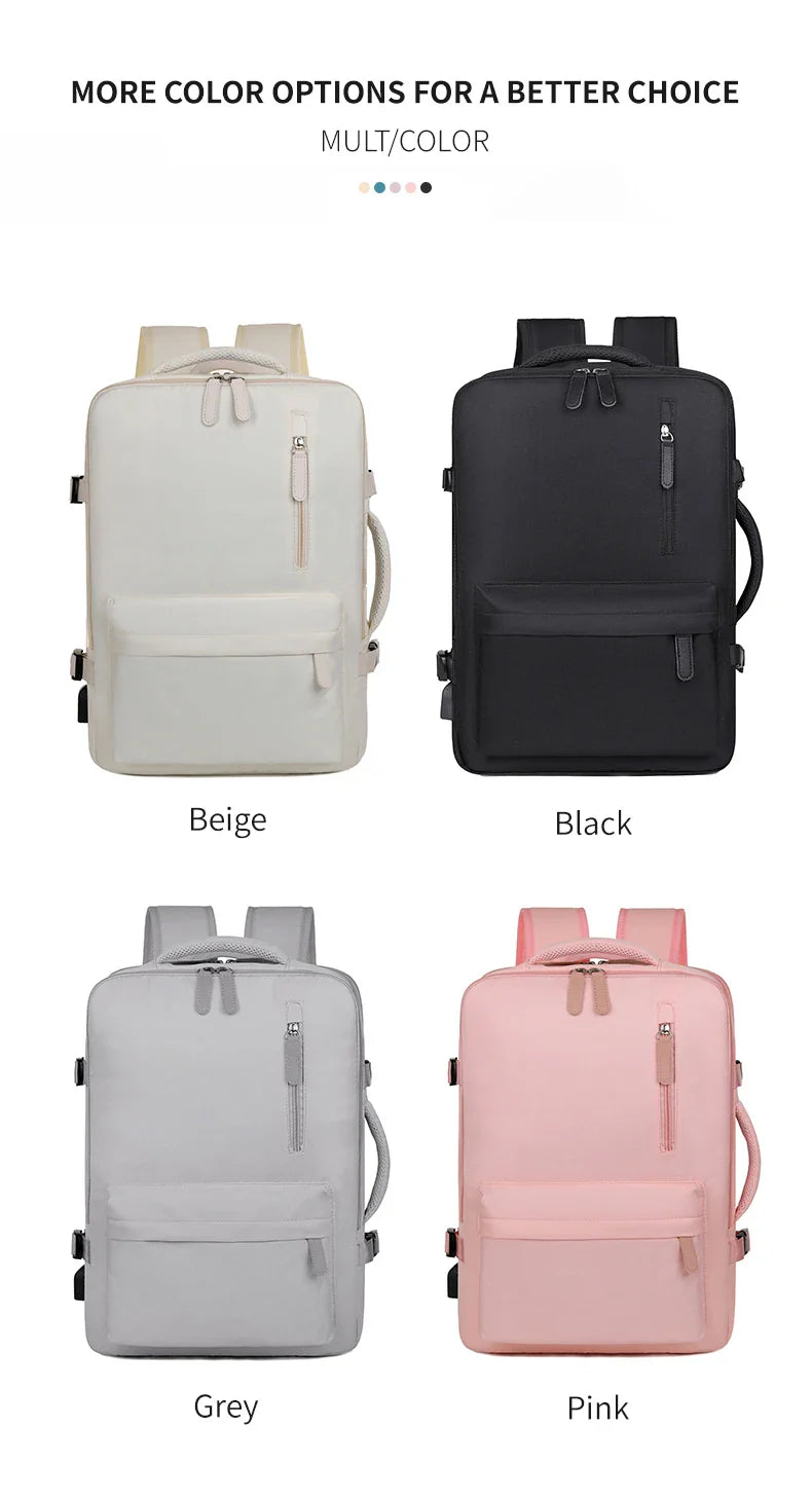 New Model of Airplane-Specific Backpacks, Carry-On Luggage Backpacks, Airplane Travel Laptop Backpacks, Student Backpacks, Unisex Backpacks, Short-Distance Business Trips