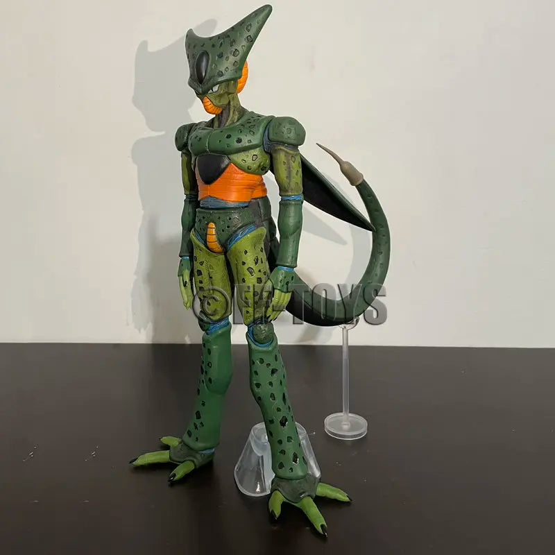 In stock Dragon Ball Z Cell First Form Figure Cell Figurine 27cm PVC Action Figures Collection Model Toy for Children Anime Gift