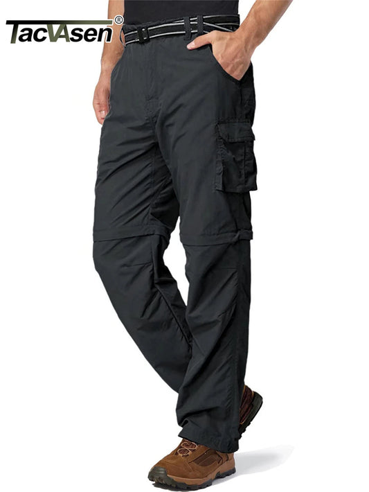 Zip Off Hiking Pants Convertible Shorts Mens Cargo Work Pants