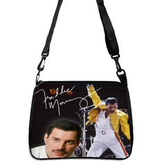 Freddie Mercury Printed bag, Lightweight Shoulder Bag, Portable Work Handbag