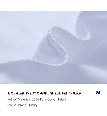 6.7oz 190gsm Combed Cotton Tees Tshirts Mens Solid Tops Woman Male Custom Team Uniform Class Clothes Summer Brand Customization