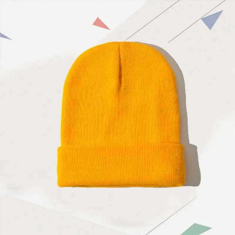 Custom Logo Autumn Winter Warm Beanie DIY Personalized Embroidered Design Knitted Hat Team Customize Stocking Skull Balaclava