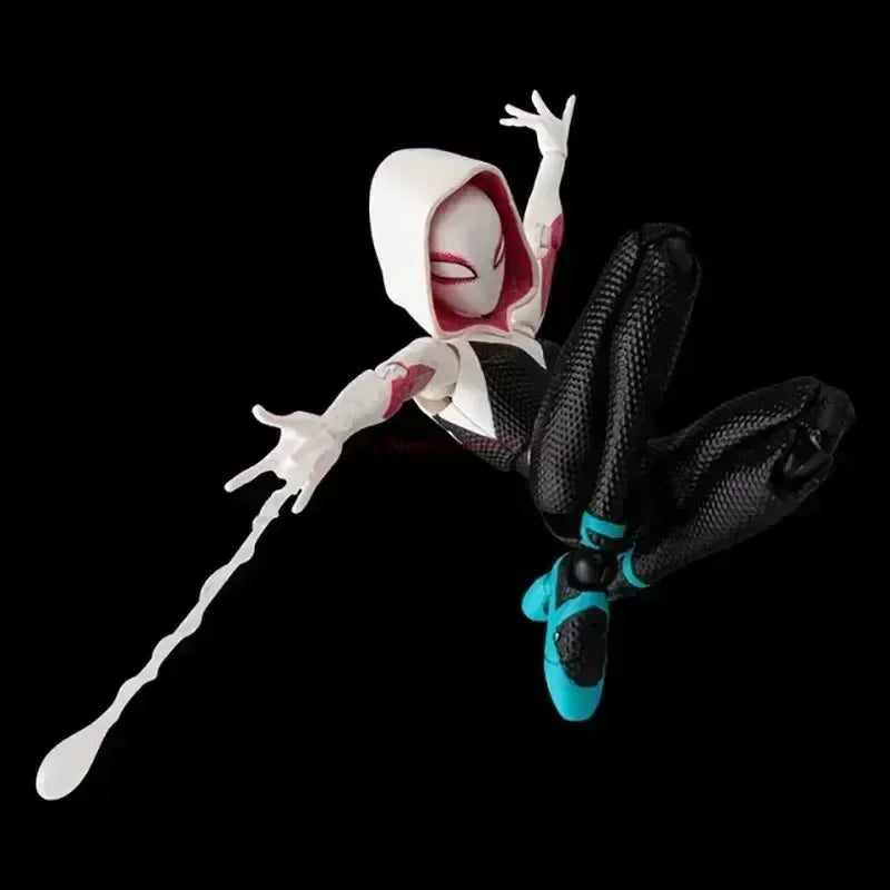 2024 Spiderman Gwen Peter Action Figure Anime Spider-verse Collection Sentinel Miles Morales Figures Christmas Toys Gifts