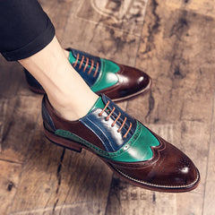 High Quality Business Formal Leather Shoes Mens Casual Dress Shoes Classic Italian Formal Oxford Elegant Shoes Men Office Shoes