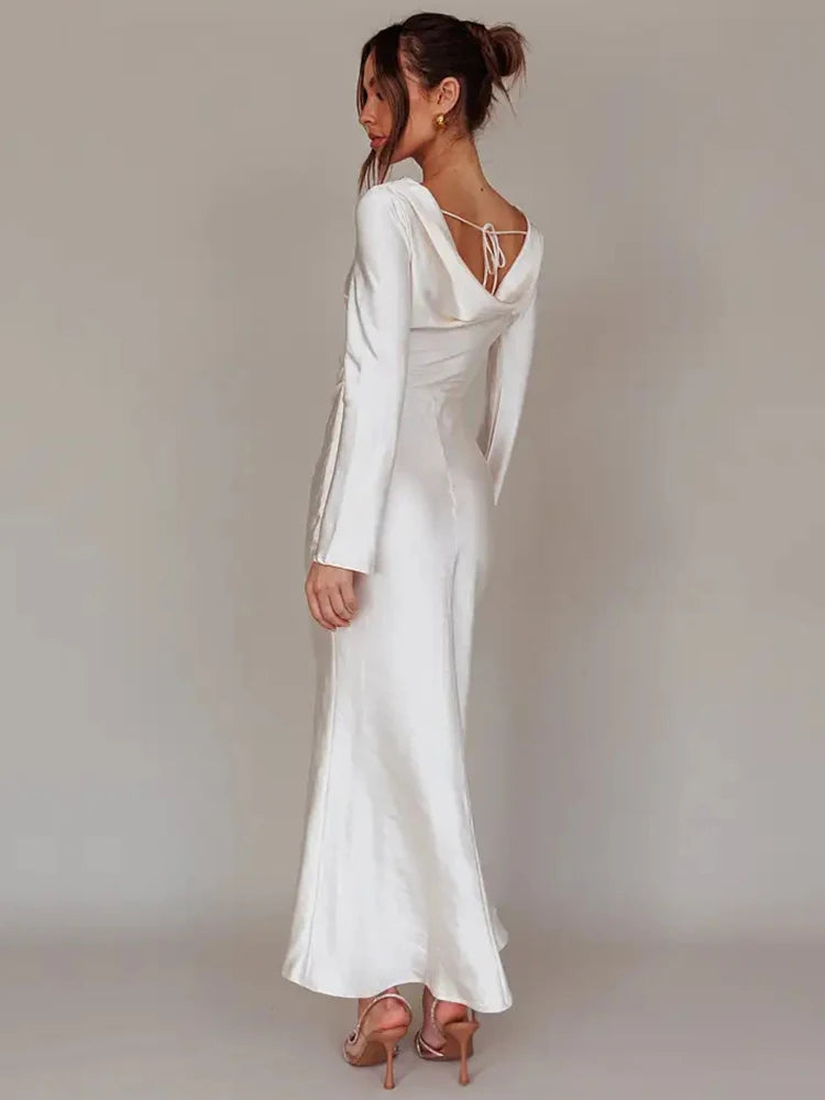Formal attire Dresses: Long Sleeve Women's Dress Party Club Evening Dress