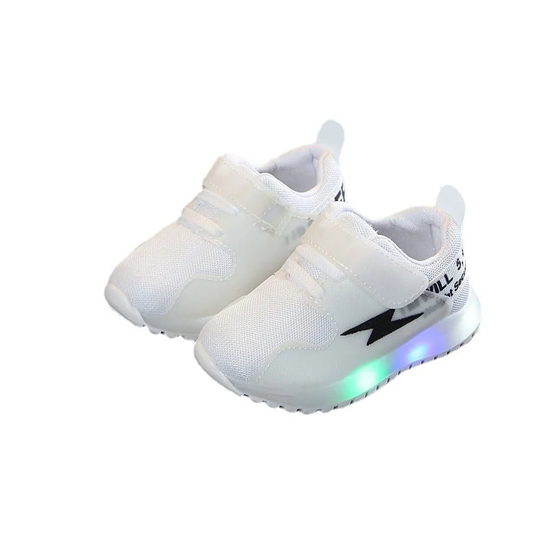 Kid Tennis Shoe Autumn Luminous Children Sneaker Boy Fashion Girl Shoe