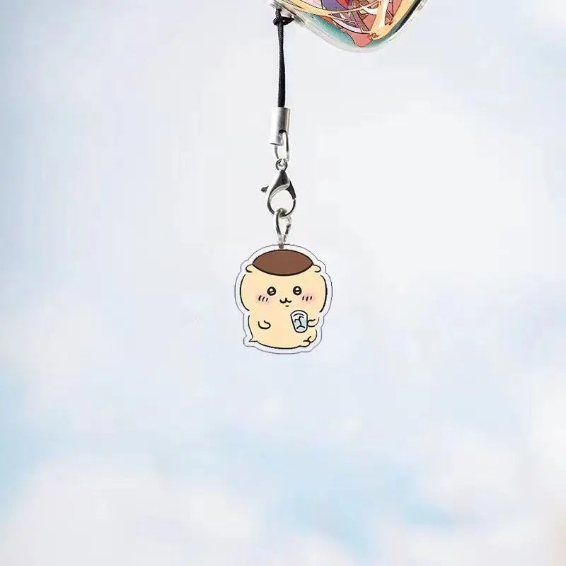 ChiIkawaS Mobile Phone Chain ハチワレ Hachiware うさぎ USAGI ちい/.かわ Mobile Phone Pendant Chain Cute Cartoon Character Small Gift