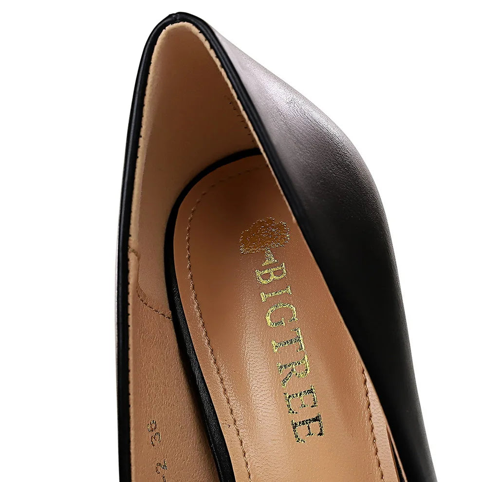 Women 7.5cm 10.5cm High Heels Studded Rivets Pumps Lady Fetish Stiletto