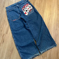 JNCO Jeans: Men Y2K Harajuku Baggy Denim