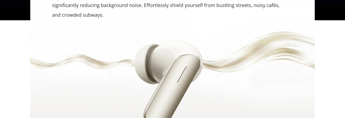 Global Version realme Buds Air 7 TWS Earphone 52dB Noise Cancellation 52 Hours Battery Life 12.4mm Bass Driver LHDC 5.0 IP55
