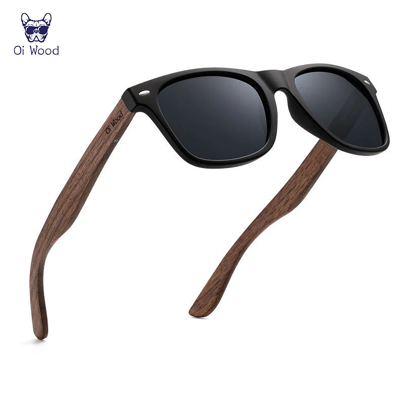 Sunglasses Men Polarized Fashion Sun Glasses Original Wood