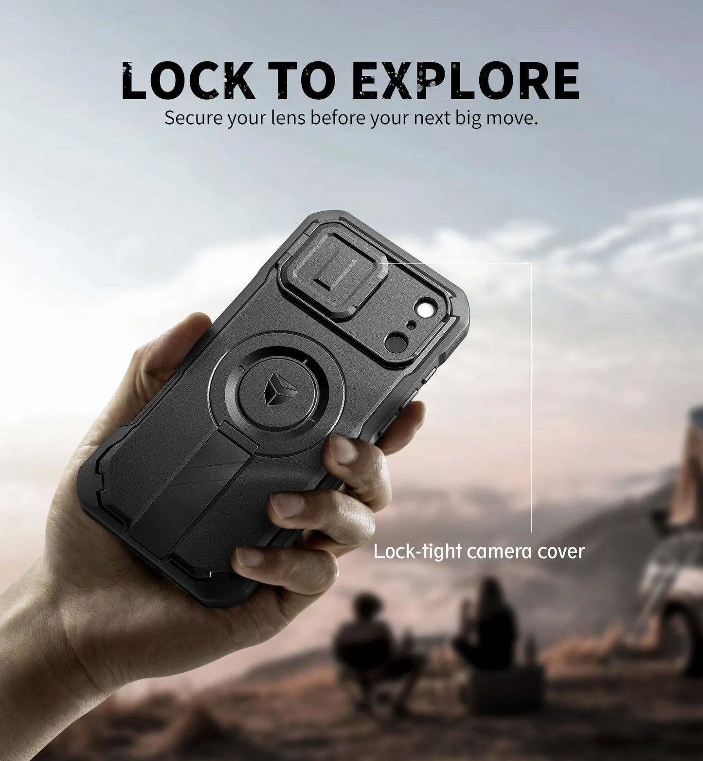 For iphone 17 Series case with Camera Cover & Adjustable Kickstand Compatible With MagSafe Shockproof  Magnetic Protective Cover
