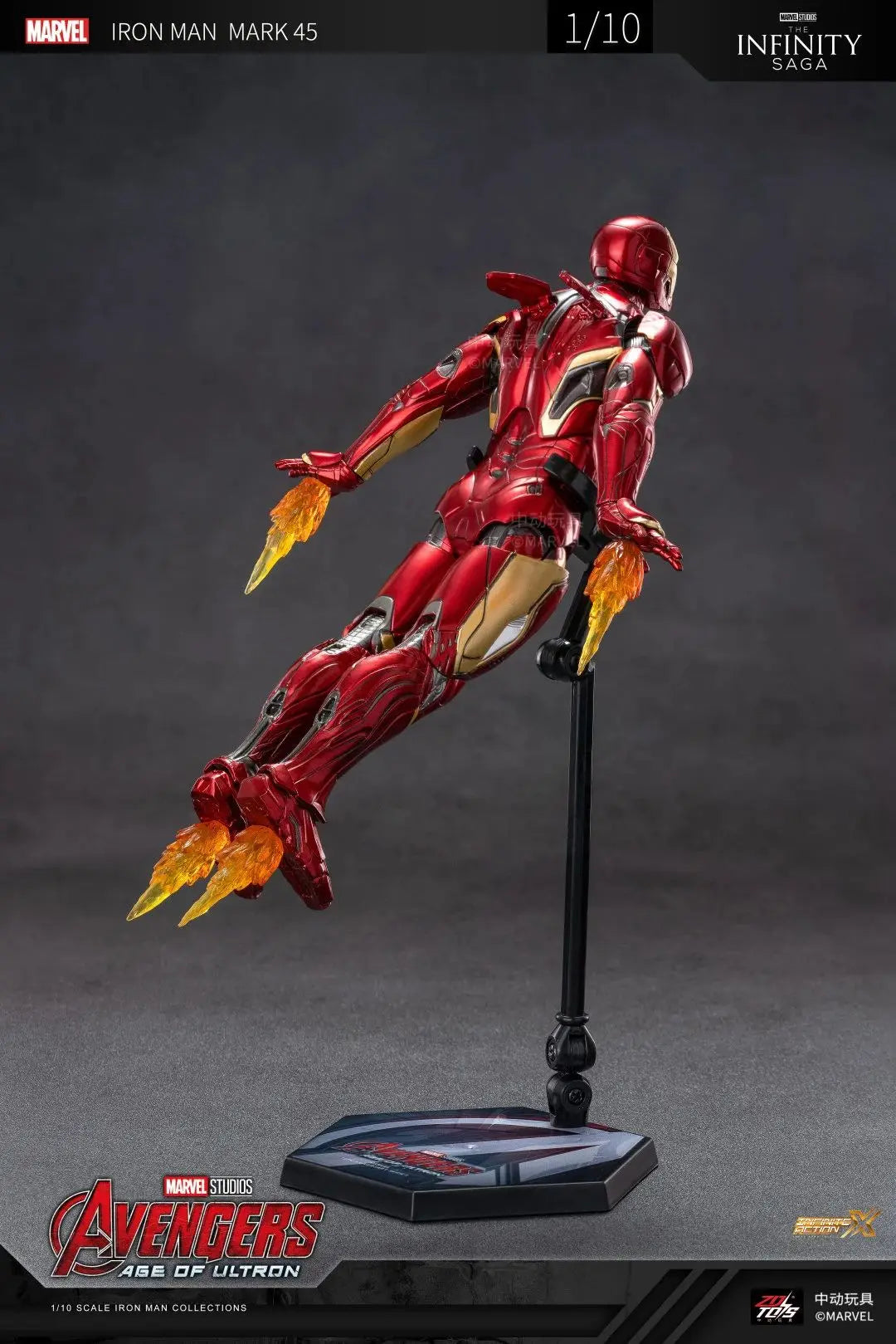 ZDTDS Original Iron Man MK37 Hammerhead MK12 MK38 Igor MK9 Iron Patriot War Machine legends Avengers Action Figure Collect Toy