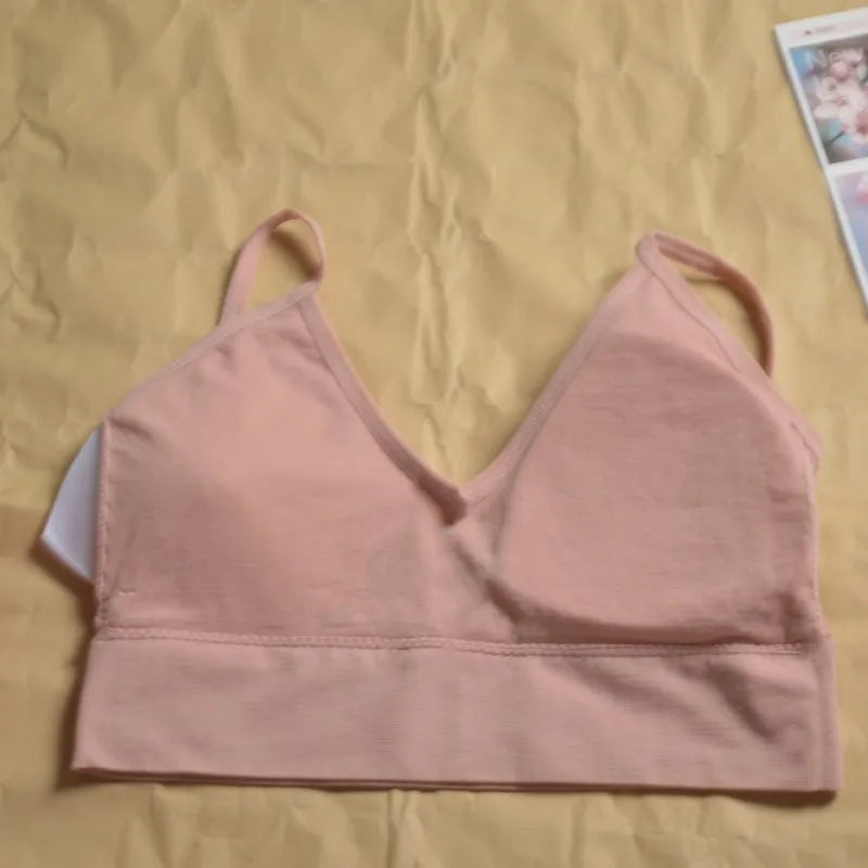 Women's Seamless  Underwear Set Bra And Thongs Lingerie Low Waist Panties