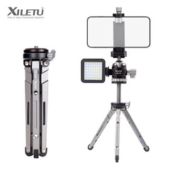 Mini Extension Lifting Center Shaft Tripod for Camera Phone Desktop