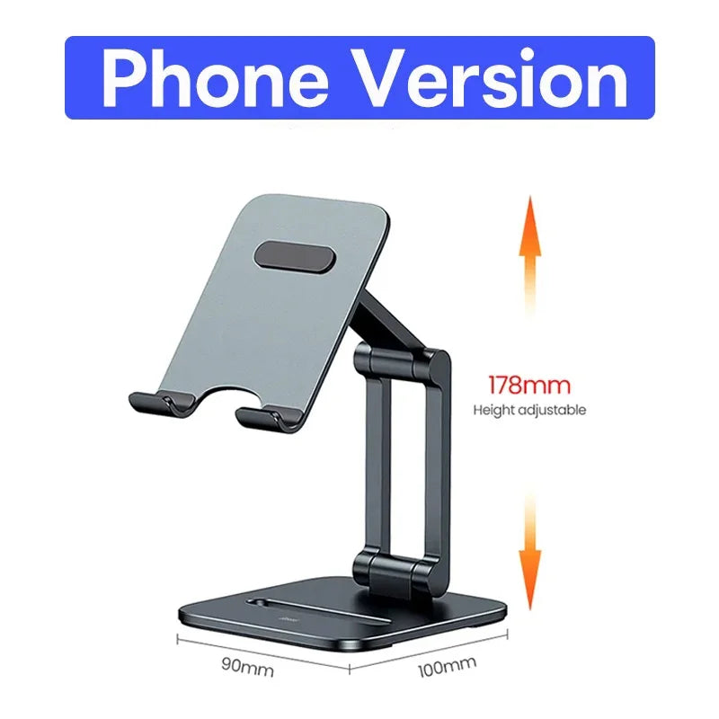 Baseus Phone Holder Aluminum Alloy Cell Phone Tablet Stand for iPad Mini