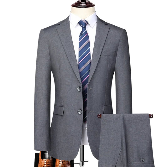 Tuxedo for Mens: Boutique (Blazer+ Pants) Men's Fashion Business Gentleman Trend