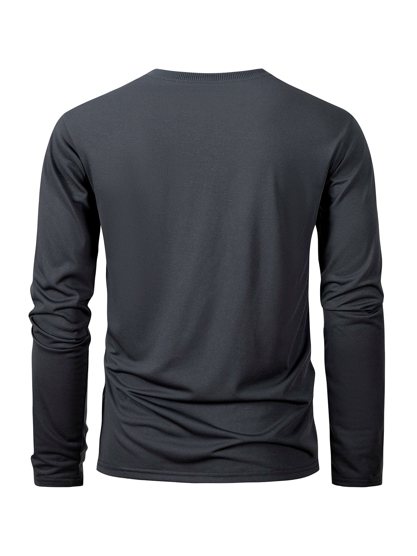 Men's Long Sleeve T Shirts Casual Round Neck Moisture Wicking Tees Male Tops Sports comfortable versatile Men's T-shirts