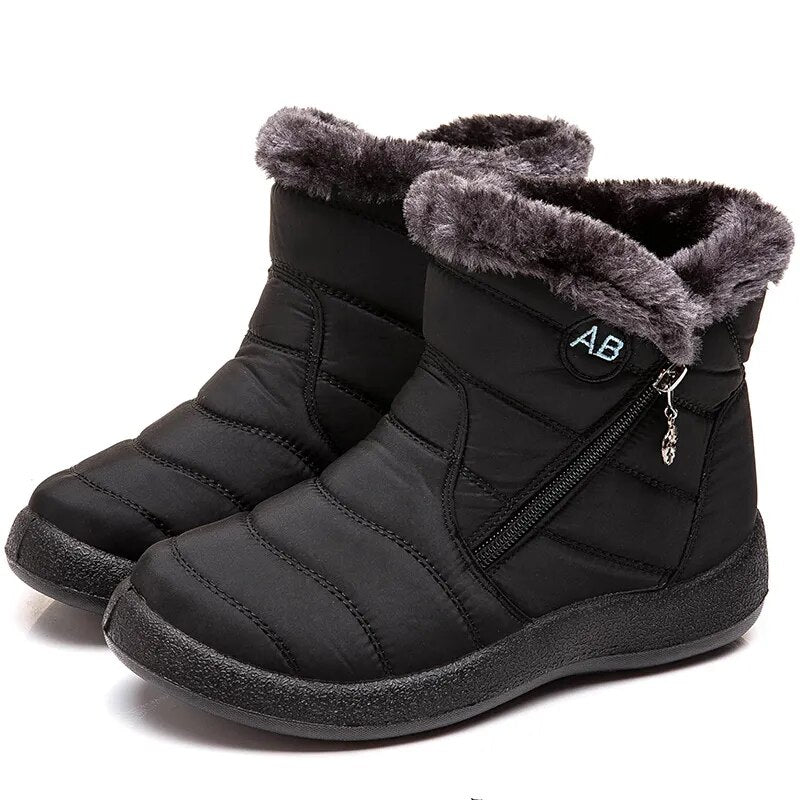 Women Boots Watarproof Ankle Boots For Winter Shoes