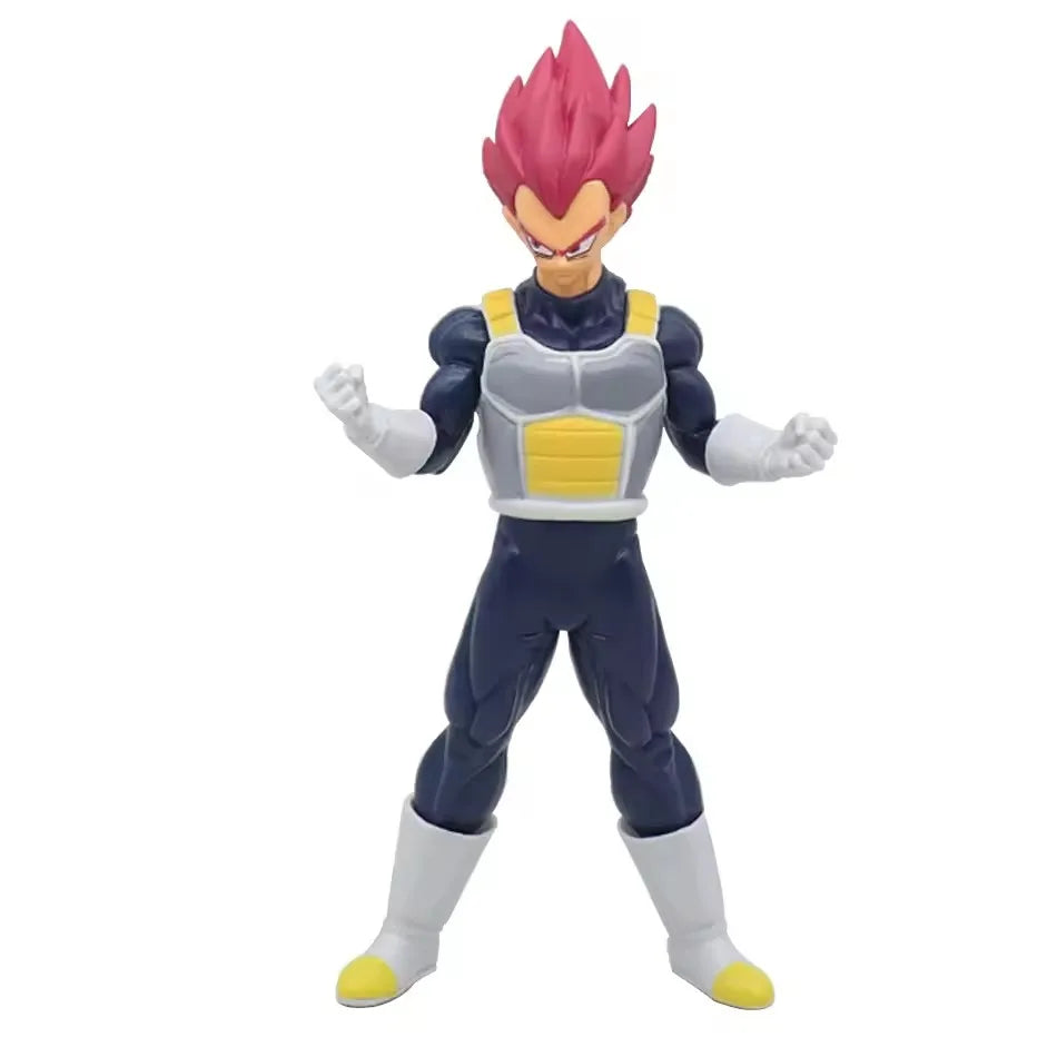 Anime Dragon Ball Z Super Saiyan Son Goku Broly Vegeta Anime Action Figure Model Christmas Gifts Collectible Figurines for Kids
