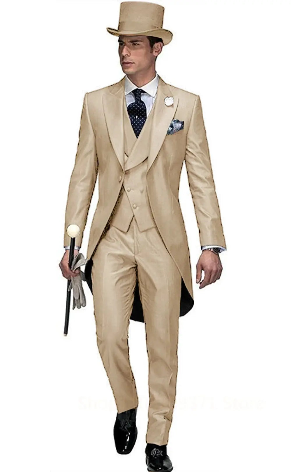 Tuxedo for Mens: 3 Piece Suits for Men: Fashion Groom Tuxedo