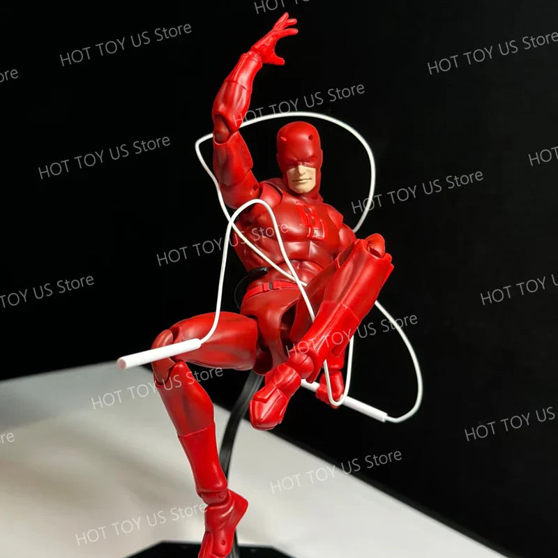 100% Original Ct Toys Daredevil Mafex 223 Comic Version Figure SHF Anime Action Figurine Statue Model Custom Gifts Kids Toys