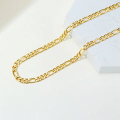 Chain Necklace Stainless Steel Link Gold Color Choker Necklace Layered Women