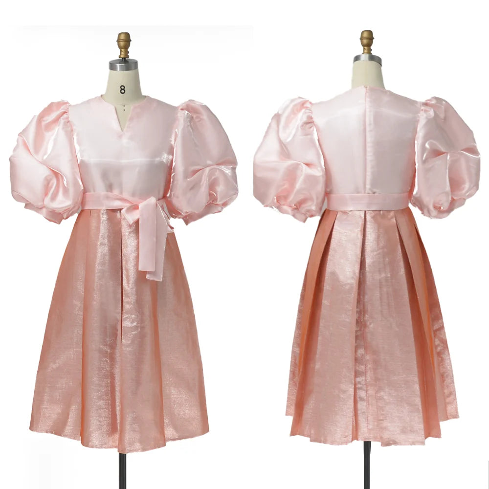 Formal attire Dresses: Women Dress Short Sleeves Dress
