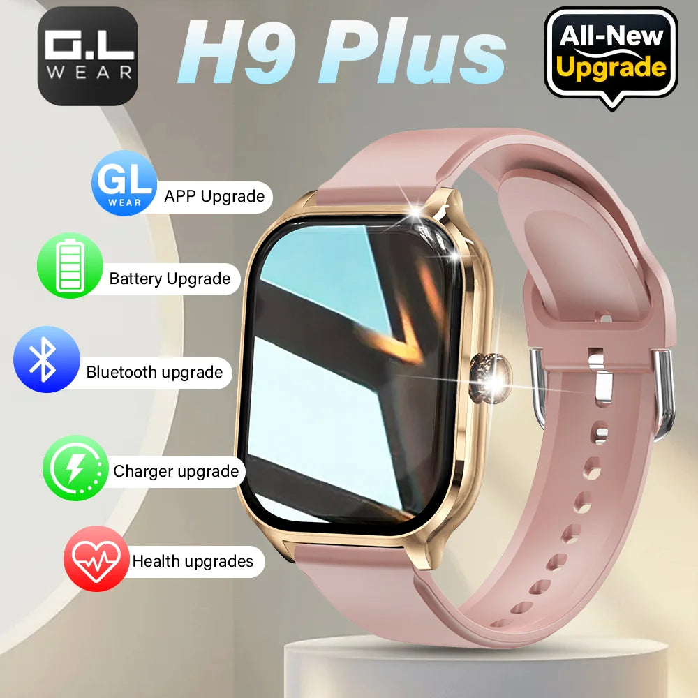 LAXASFIT 2025 New Smart Watch Bluetooth Talk 2.01 HD Touch Screen Multi Sport Function Smart Watch Men Women Christmas Day Gift