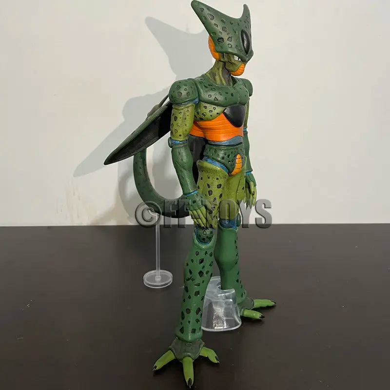 In stock Dragon Ball Z Cell First Form Figure Cell Figurine 27cm PVC Action Figures Collection Model Toy for Children Anime Gift
