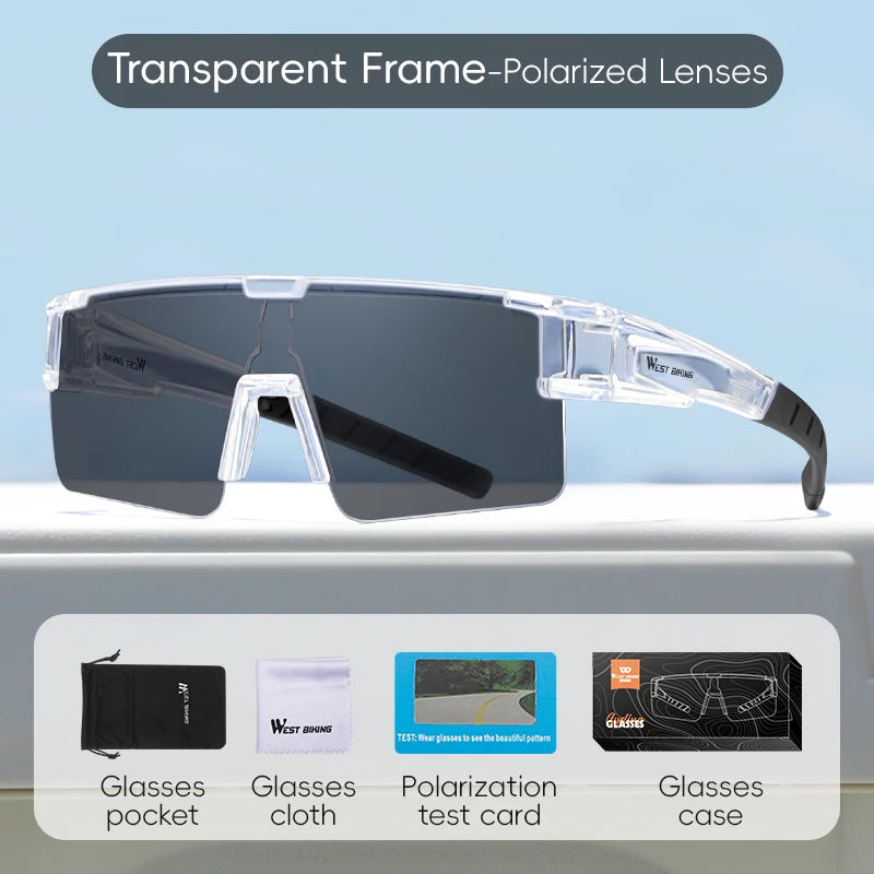 Sunglasses Men Photochromic Cycling Fit Over Myopic Glasses Driving