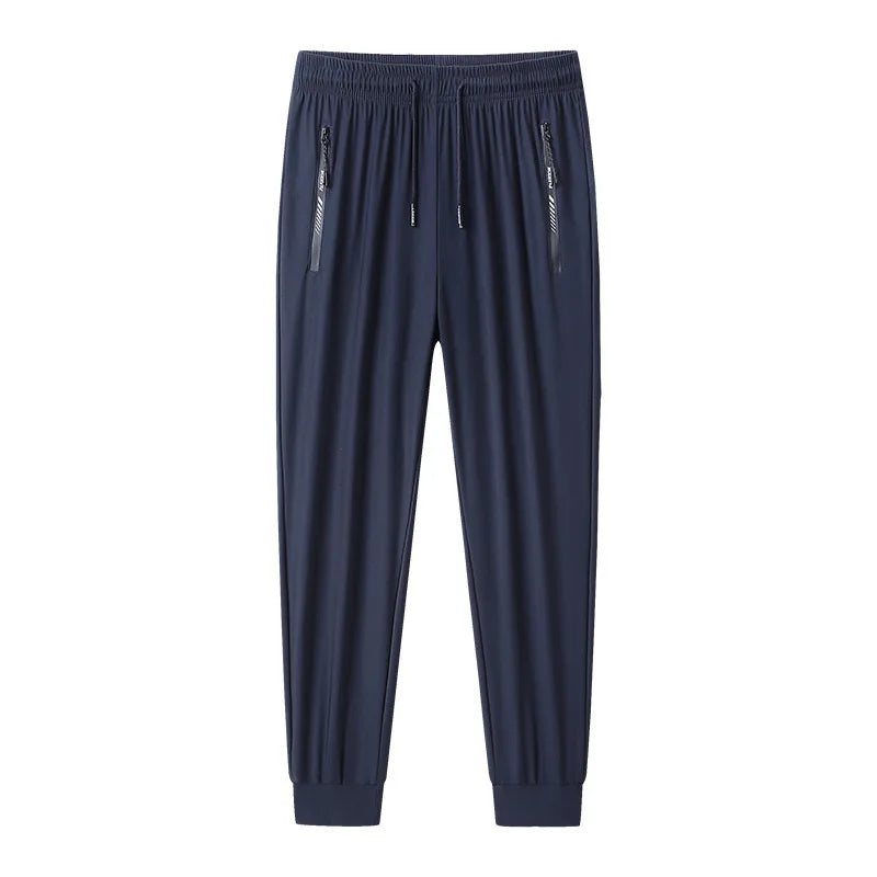 Men Casual Pants Plus Size 9XL 100-150kg Loose Sport Sweatpants Big Size Trousers