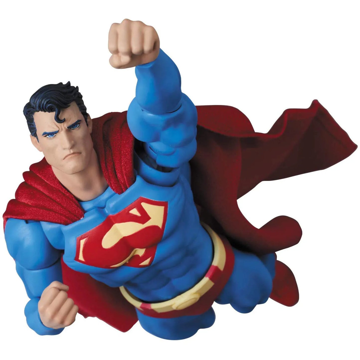 CT Toys 1/12 Hush Superman Action Figure Mafex 117 Cloth Made Figures Suit Collection Statue Movable Toy Kid Gif