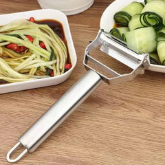 Kitchen Vegetable Peeler Stainless Steel Melon Planer Double-Head Peeler Household