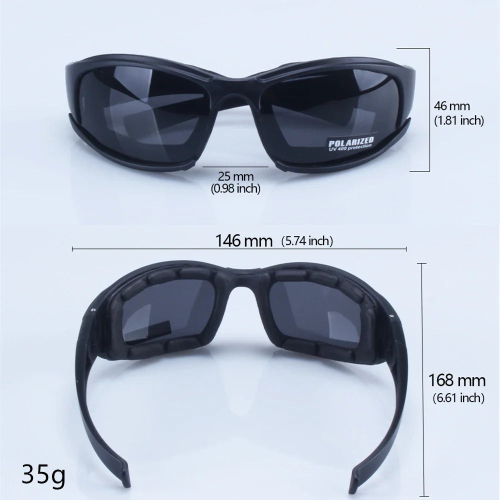 X7 Goggles Men Military polarized Sunglasses Bullet-proof airsoft shooting Gafas smoke lens Motorcycle Cycling Glasses