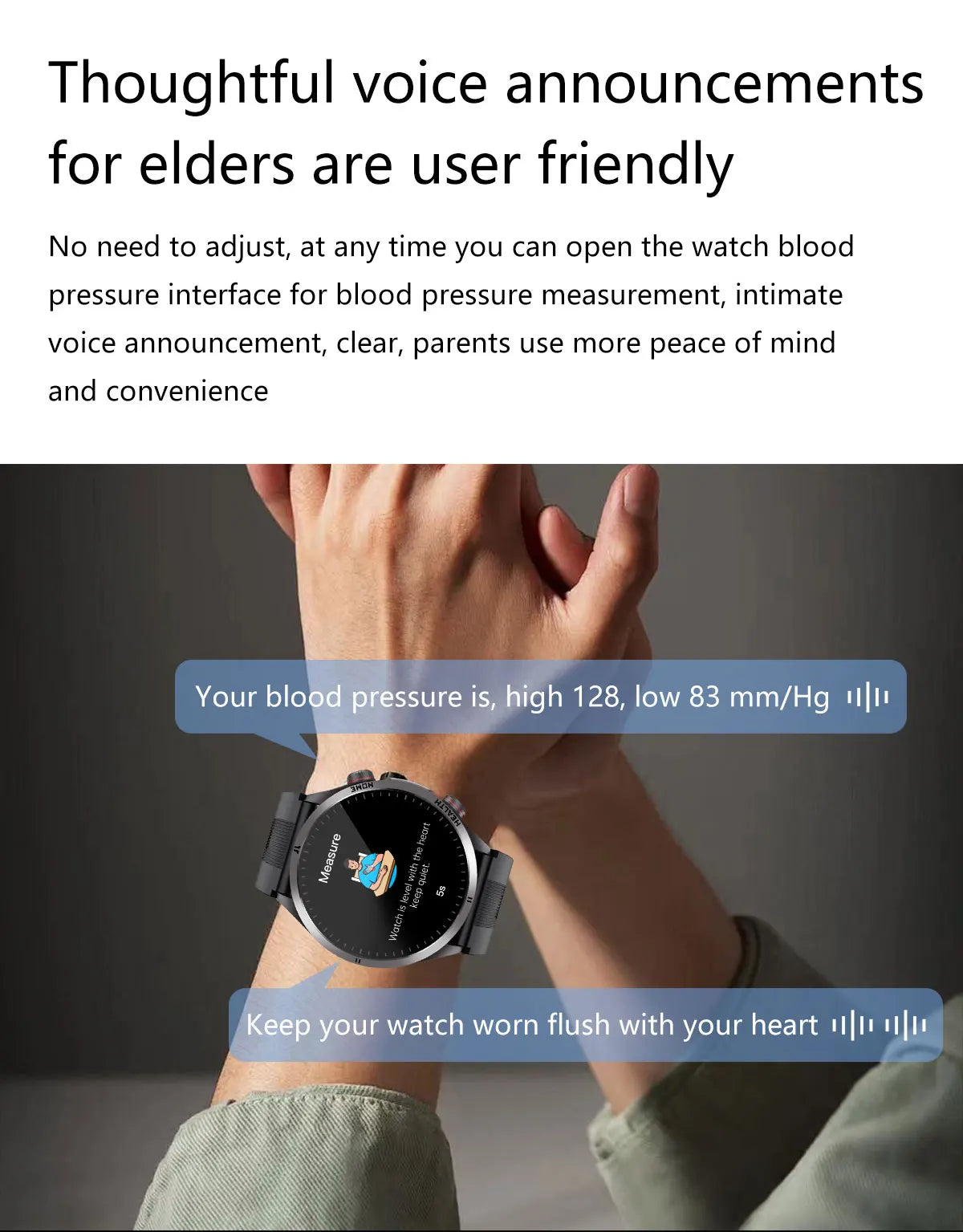 2026New NFC Health Smart Watch Men Air Pump+Air Bag Precise Blood Pressure Fat Measurement Voice Call SmartWatch For Android IOS