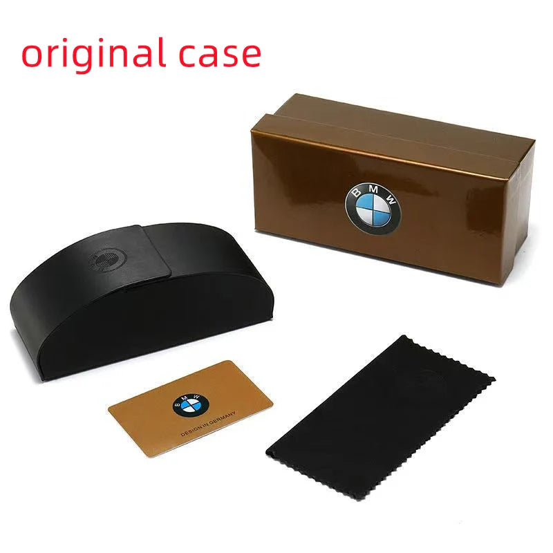 BWM Luxury Polarized Sunglasses Men UV Anti-Glare Driving Cycling Fishing Outdoor Beach Hiking Sunglasses Mirror Color Film