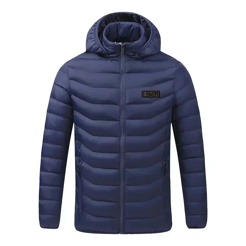 Heating Jacket Men's USB Intelligent Heating Waterproof Hooded Top