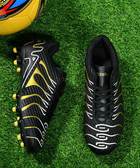 Men Soccer Shoes Adult Kids TF/FG Futsal Boys Ultralight Soccer Cleats Professional