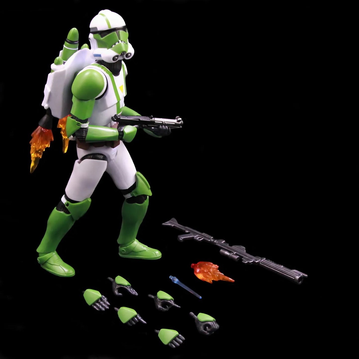 New Body(JOV3.0) - Star Wars 104th Trooper Wolf Pack Boost Sinker Comet Kamino ARC Trooper Grey Team 6" Action Figure Clone Toys