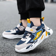 Kid Sneakers Walking Mesh Breathable Casual Shoes Sport Shoes For Boys Girl Lightweight Running Shoes