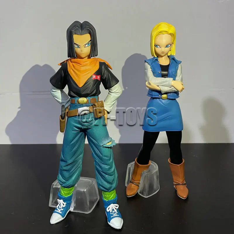 25CM Anime Dragon Ball Figure ANDROID 19 ANDROID 20 Dr.gero PVC Action Figures Collection Model Toys for Children Gifts