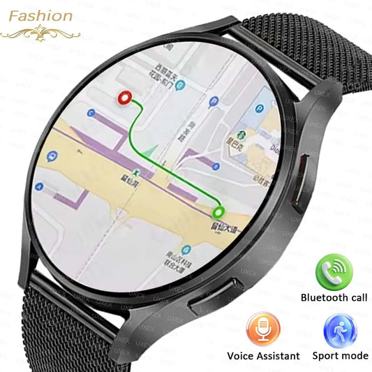 For Classic Smartwatch App Control Men Sports Health Tracking Notification Reminder Bluetooth Call Alarm Clock Smart Watch 2025